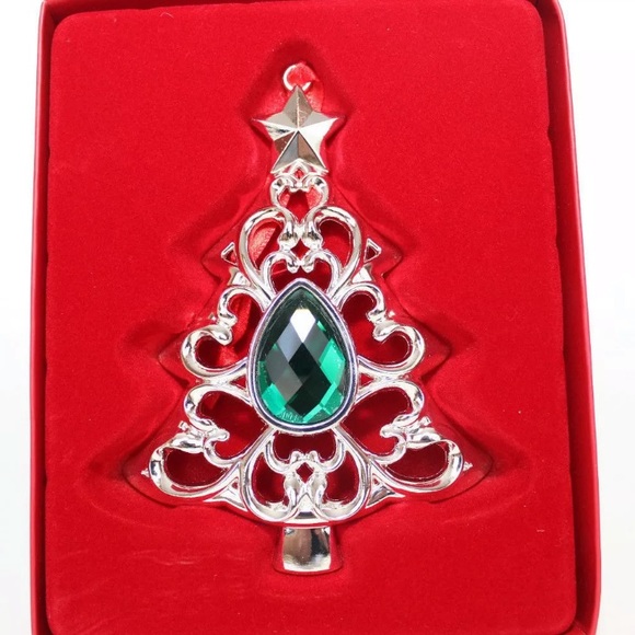 Lenox Gemmed Tree Ornament NIB - Picture 3 of 3